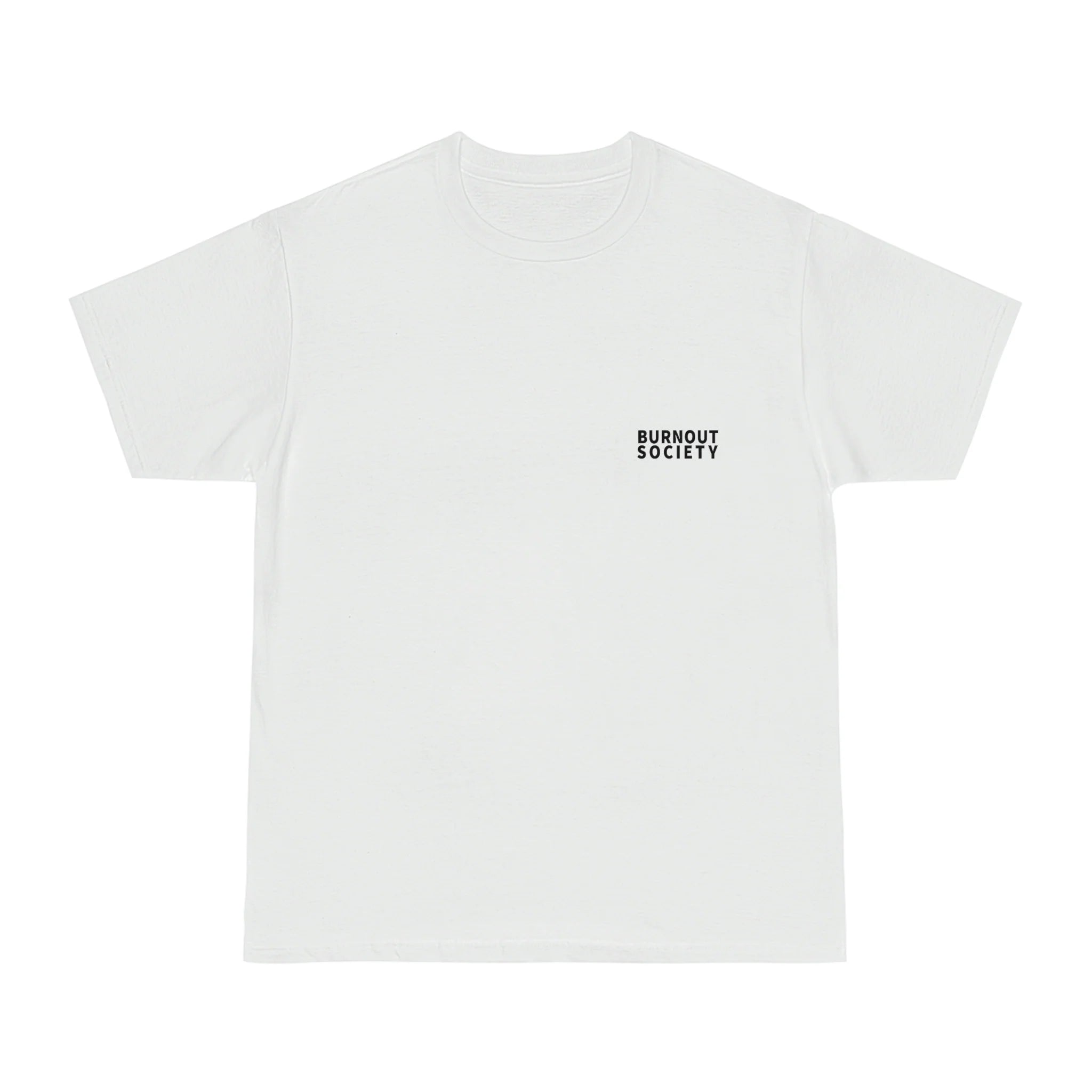 White Floral Print Burnout T-Shirt - Matalan